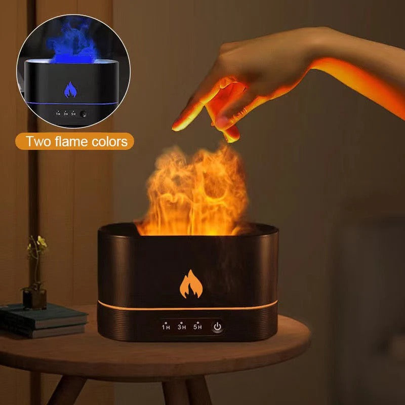 Flame Humidifier Aroma Diffuser