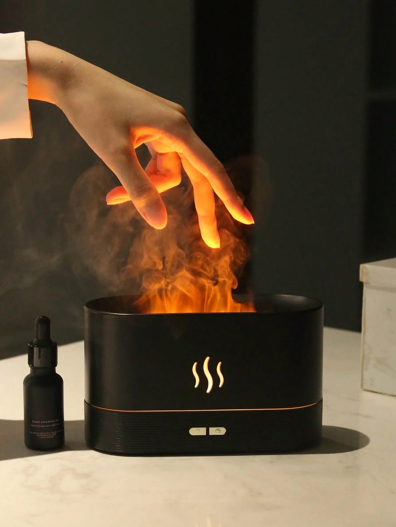 Flame Humidifier Aroma Diffuser